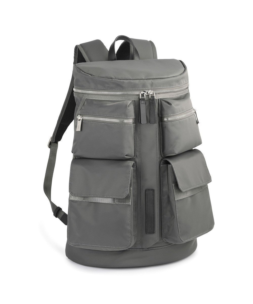 【エース バッグズ アンド ラゲッジ/ACE BAGS & LUGGAGE / MEN】のOrobianco タッティカ リュックサック A4サイズ 13.3inchPC収納 20L 750g 92945 オロビアンコ インテリア・キッズ・メンズ・レディースファッション・服の通販 founy(ファニー) 　ファッション　Fashion　メンズファッション　Fashion for Men　バッグ　Bags　クラシカル　Classical, Vintage-Inspired　ツイル　Twist, Twisted Detail　フラップ　Flap, Flap Pocket　フロント　Front, Front Design　ポケット　Pocket, Pocket Detail　リュック　Backpack, Rucksack　ダークグレー|ID: prp329100004857180 ipo3291000000035841846