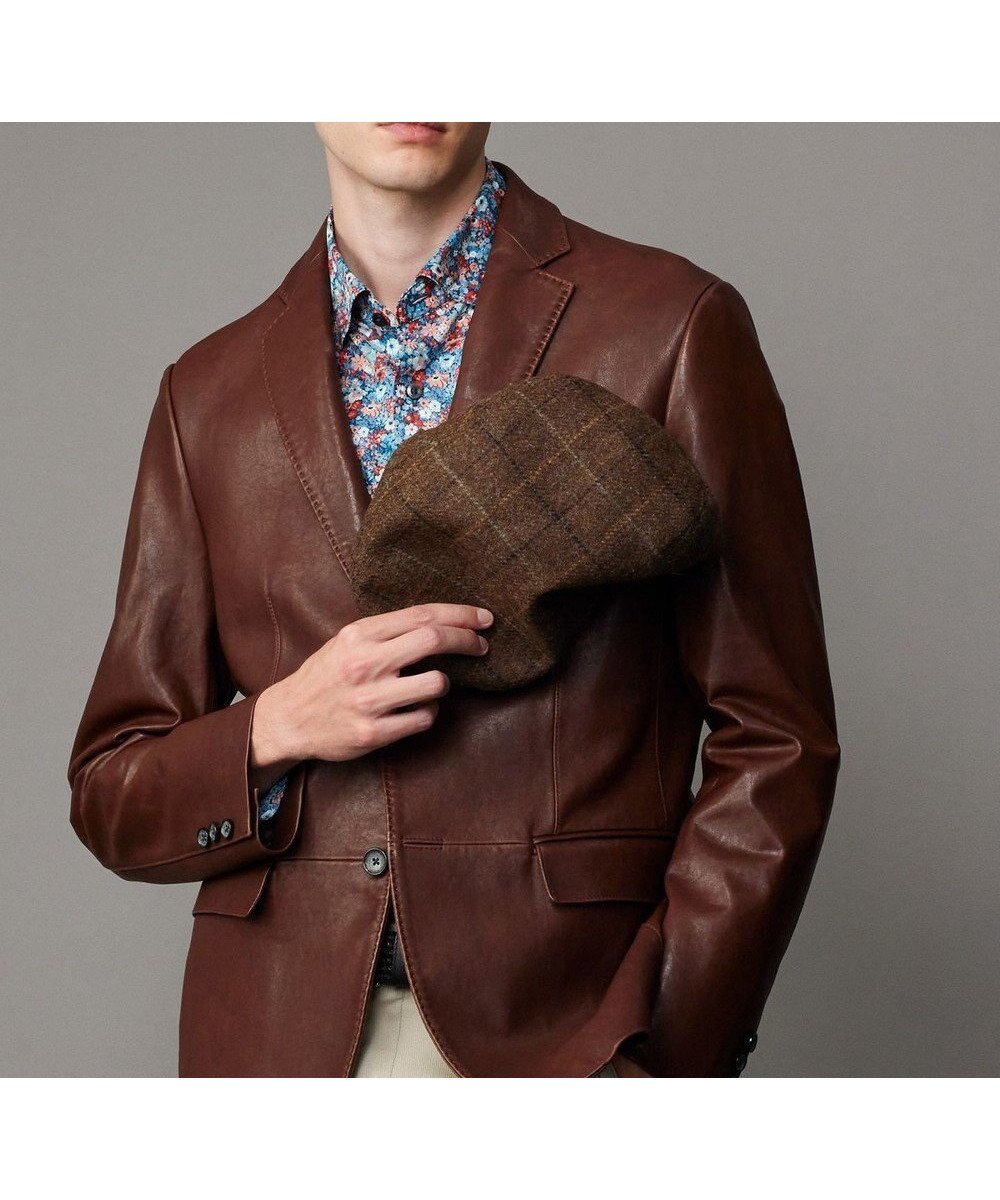 【ジョセフ アブード/JOSEPH ABBOUD / MEN】の【サイズ調整可・ツィード/UKファブリック】ツイード ウインドーペン ハンチング 人気、トレンドファッション・服の通販 founy(ファニー) 　ファッション　Fashion　メンズファッション　Fashion for Men　チェック　Check, Plaid, Tartan　ツイード／ツィード　Choker, Choker Necklace　ツイード　Twill, Twill Weave　ファブリック　Fabric, Textile　帽子　Hat, Headwear　A/W・秋冬　Autumn/Winter　 other-1|ID: prp329100004857185 ipo3291000000035842128