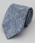 【五大陸/gotairiku / MEN】のGOTAIRIKU別注【日本製】シルク ネクタイ_ペーズリー柄 サックスブルー系8|ID: prp329100004857188 ipo3291000000035842355