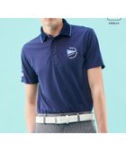 【23区 ゴルフ/23区GOLF / MEN】の【MEN】【吸水速乾・UVケア】ストレッチメッシュ ポロ ダルブルー系|ID: prp329100004857199 ipo3291000000035842724