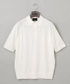 【五大陸/gotairiku / MEN】のGOLD LABEL/WEB 一部店舗限定【洗える】シーアイランドコットン ラグラン半袖ニットポロ アイボリー系|ID: prp329100004857203 ipo3291000000035842834