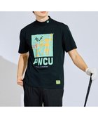 【ピーダブリュサーキュラス/PW CIRCULUS / MEN】の【UV遮蔽率99% UVカット / 速乾 / ストレッチ】【GOLF OUT掲載】【MEN】アニマルグラフィックモックネックT ゴルフ ブラック系|ID: prp329100004857211 ipo3291000000035843051