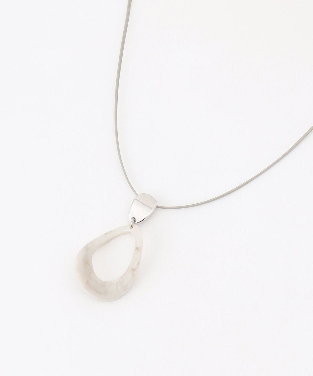【ジェイ プレス/J.PRESS】のマーブルオーバルネックレス インテリア・キッズ・メンズ・レディースファッション・服の通販 founy(ファニー) 　ファッション　Fashion　レディースファッション　Fashion for Women　ジュエリー　Jewelry　ネックレス　Necklaces & Pendants　アクセサリー　Fashion Accessories　オーバル　Oval Design　シルバー　Silver, Metallic Silver　シンプル　Simple, Minimal　ネックレス　Necklace, Pendant Necklace　マーブル　Marble, Marble Pattern　メタル　Metal, Metal Parts　リュクス　Luxury, Elegant, High-End, Chic　夏　Summer　ライトグレー系|ID: prp329100004857232 ipo3291000000035844199