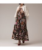 【グレース コンチネンタル/GRACE CONTINENTAL】のフラワープリントキャミドレス ブラック|ID: prp329100004857236 ipo3291000000035844315