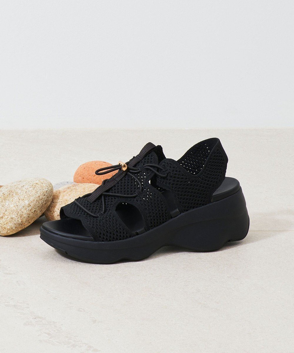 【ステッピ/steppi】の【一部店舗限定 / 洗える】厚底 スポーツサンダル インテリア・キッズ・メンズ・レディースファッション・服の通販 founy(ファニー) 　ファッション　Fashion　レディースファッション　Fashion for Women　スポーツウェア　Functional & Stylish Sportswear　サンダル&ミュール　Sandals & Mules　インソール　Shoe Insole　厚底　Platform Shoes　春　Spring　洗える　Machine Washable　軽量　Lightweight, Ultra Light　サンダル　Sandals, Summer Shoes　シューズ　Shoes, Footwear　ショート　Short, Short Length　シンプル　Simple, Minimal　ストラップサンダル　Strappy Sandals, Strap Sandals　ストーン　Stone, Gem-Like　スポーツ　Sports, Activewear　ビジュー　Bijou, Jewel-like Accent　フィット　Fit, Slim Fit　S/S・春夏　SS, Spring/Summer, Warm Season　夏　Summer　ブラック|ID: prp329100004857274 ipo3291000000035846015