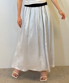 【ネイヴ/NAVE】の【Nave・otona MUSE別注/速乾/UVケア/洗える】シャイニーフレアスカート 人気、トレンドファッション・服の通販 founy(ファニー) ファッション Fashion レディースファッション Fashion for Women スカート Skirts Aライン・フレアスカート A-Line & Flared Skirts 春 Spring 洗える Machine Washable ギャザー Gathered, Ruffled コラボ Collaboration, Collab シルク Silk, 100% Silk シンプル Simple, Minimal タンク Tank Top, Sleeveless Top パターン Pattern, Design Print ポケット Pocket, Pocket Detail 別注 Limited Edition, Custom Order S/S・春夏 SS, Spring/Summer, Warm Season 夏 Summer エレガント 上品 Elegant |ID:prp329100004857279