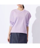 【ジェイ プレス/J.PRESS】のTCポンチ ニットコンビ ドルマン カットソー ラベンダー系|ID: prp329100004857291 ipo3291000000035846622