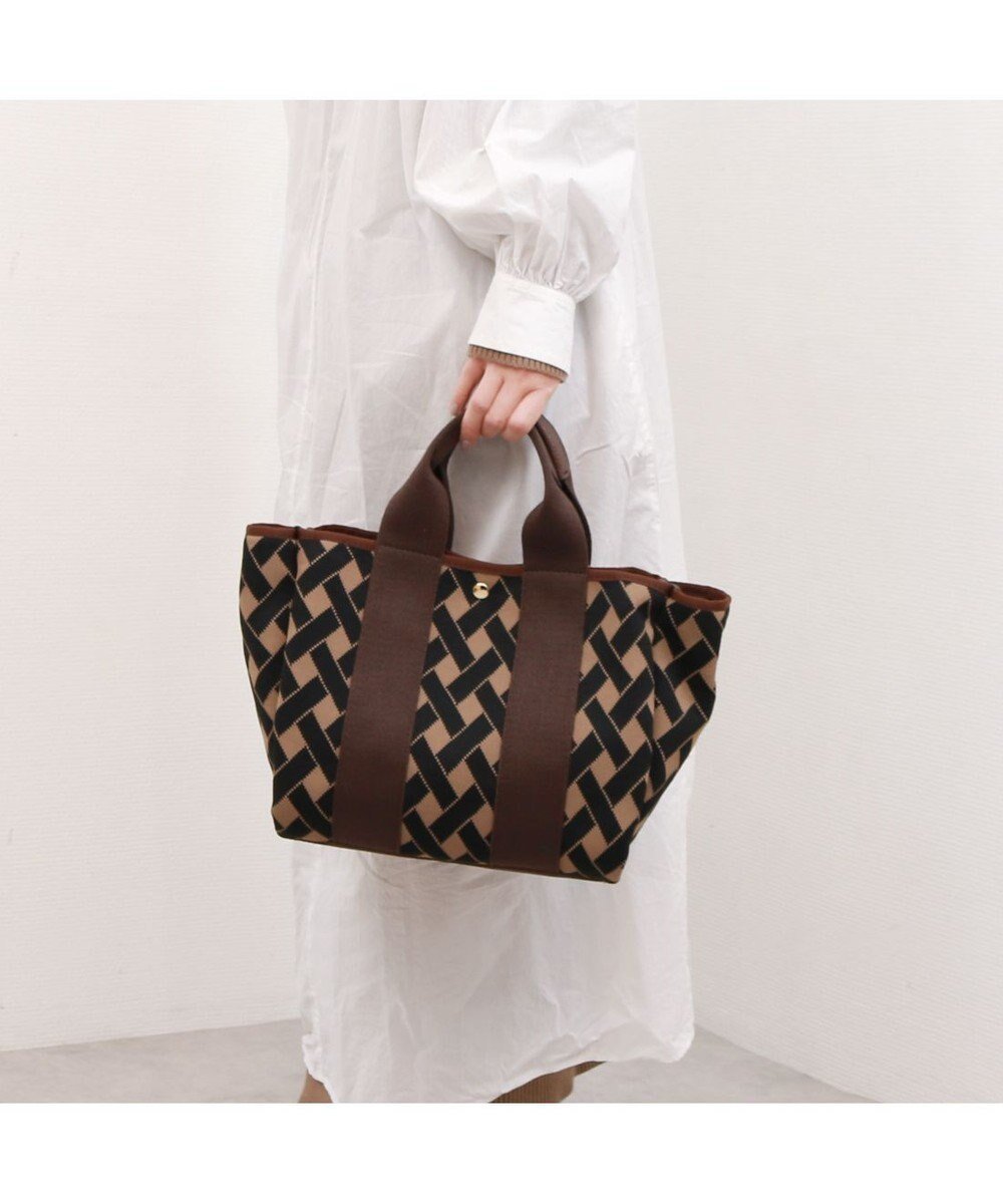 【アンビリオン/UNBILLION】のカシュカシュ cachecache / 柄アソートジャガード2wayトートバッグ インテリア・キッズ・メンズ・レディースファッション・服の通販 founy(ファニー) ファッション Fashion レディースファッション Fashion for Women バッグ Bags アニマル Animal Print カラフル Colorful Design 傘 Umbrella, Parasol ショルダー Shoulder, Shoulder Strap ハンド Hand, Handmade ヒョウ Leopard, Animal Print ポケット Pocket, Pocket Detail ミックス Mix, Mixed Style モチーフ Motif, Design Theme レオパード Leopard, Animal Print 再入荷 Restock / Back in Stock ブラウンミックス|ID: prp329100004857293 ipo3291000000035846701