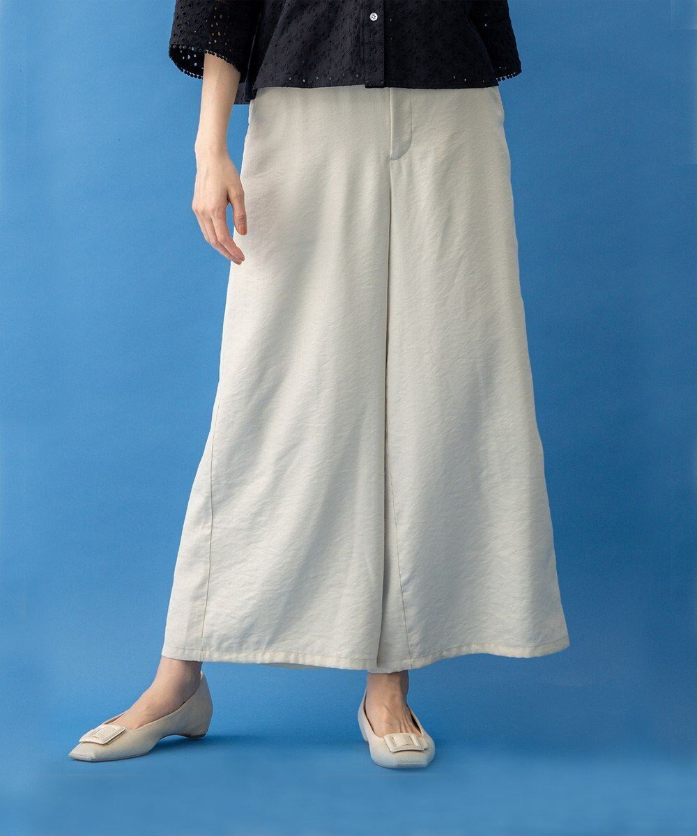 【組曲/KUMIKYOKU】のグロッシーツイルワイドフレア パンツ 人気、トレンドファッション・服の通販 founy(ファニー) 　ファッション　Fashion　レディースファッション　Fashion for Women　パンツ　Pants & Trousers　シルク　Silk, 100% Silk　タンブラー　Tumbler, Travel Mug　ツイル　Twist, Twisted Detail　フィット　Fit, Slim Fit　フレア　Flare, Flared　ワイド　Wide, Wide Fit　ヴィンテージ　Vintage Style　夏　Summer　春　Spring　S/S・春夏　SS, Spring/Summer, Warm Season　 other-1|ID: prp329100004857296 ipo3291000000035846887