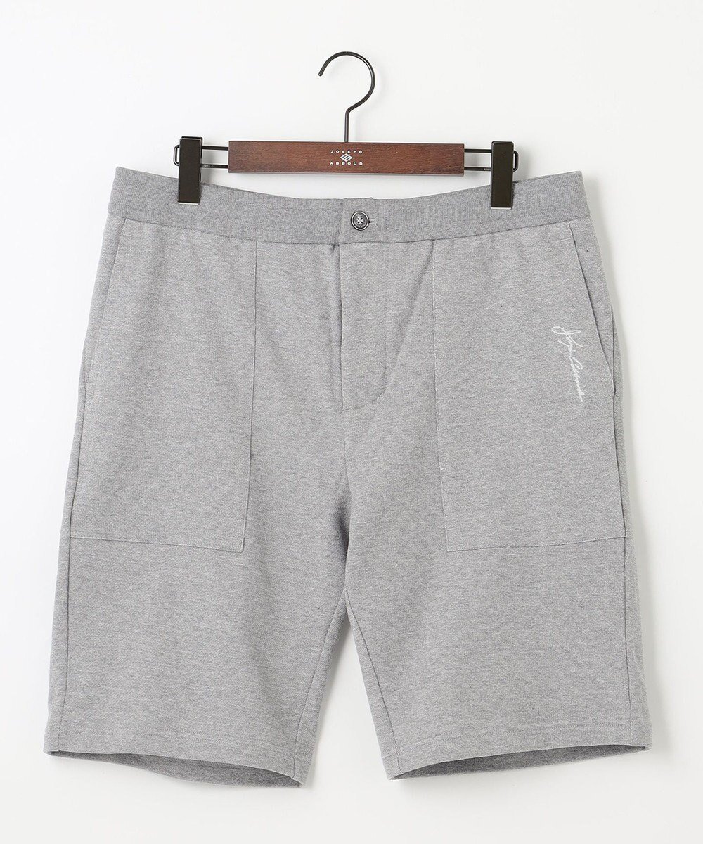 【ジョセフ アブード マウンテン/JOSEPH ABBOUD MOUNTAIN】の【SPACE/UNISEX】オーガニックコットン使用 ヴィンテージインレー ショートパンツ インテリア・キッズ・メンズ・レディースファッション・服の通販 founy(ファニー) 　ファッション　Fashion　レディースファッション　Fashion for Women　パンツ　Pants & Trousers　ショートパンツ・ハーフパンツ　High-Waisted & Relaxed Shorts　オーガニック　Organic Cotton　春　Spring　ショート　Short, Short Length　スウェット / スエット　Sweatshirt, Sweatwear　スピンドル　Spindle, Drawcord　ポケット　Pocket, Pocket Detail　メランジ　Melange, Mixed Yarn　ユニセックス　Unisex, Genderless　リラックス　Relax, Relaxed Fit　S/S・春夏　SS, Spring/Summer, Warm Season　夏　Summer　ライトグレー系|ID: prp329100004857312 ipo3291000000035847702