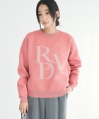 【クラフトスタンダードブティック/CRAFT STANDARD BOUTIQUE】のスウェットライクニットプルオーバー Pink|ID: prp329100004857318 ipo3291000000035848108