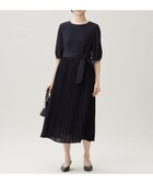 【自由区/JIYU-KU】のシフォンプリーツ ワンピース 人気、トレンドファッション・服の通販 founy(ファニー) ファッション Fashion レディースファッション Fashion for Women ワンピース Dresses おすすめ Recommended / Our Picks シフォン Chiffon, Lightweight Fabric スリーブ Sleeve, Long Sleeve / Short Sleeve プリーツ Pleats, Pleated リボン Ribbon, Bow 夏 Summer 春 Spring S/S・春夏 SS, Spring/Summer, Warm Season thumbnail ネイビー|ID: prp329100004857326 ipo3291000000035848694
