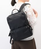 【エースバッグズアンドラゲッジ/ACE BAGS & LUGGAGE】のW .Day/Night リッカ2 スクエアリュック A4サイズ 14.0インチPC収納 19152 ダブルアンドデイナイト ブラック|ID: prp329100004857330 ipo3291000000035848804