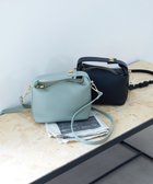 【トプカピ/TOPKAPI】の【TREASURE TOPKAPI】シュリンクレザー ハンドルオープン ミニ ショルダーバッグ ブルーグレー|ID: prp329100004857332 ipo3291000000035848852