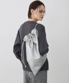 【アイシービー/iCB】の【2WAY】ドロストトートショルダー シルバー|ID: prp329100004857351 ipo3291000000035849202