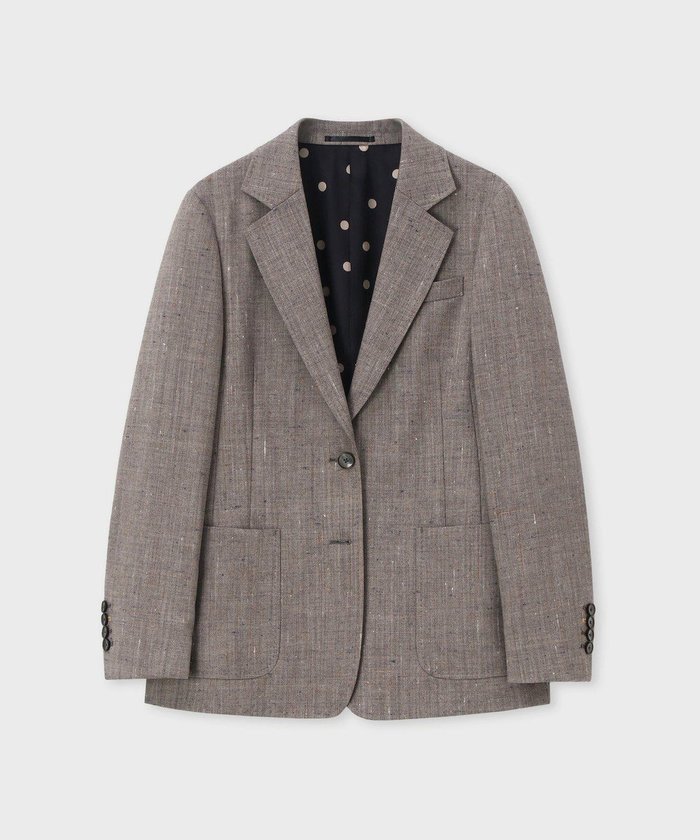【ポール スミス/Paul Smith】のカラーネップ ジャケット インテリア・キッズ・メンズ・レディースファッション・服の通販 founy(ファニー) https://founy.com/ ファッション Fashion レディースファッション Fashion for Women アウター Coat / Outerwear Collection レディースジャケット・軽アウター Jackets テーラードジャケット / 通勤・きれいめスタイル Tailored Jackets & Blazers おすすめ Recommended / Our Picks イタリア Italy ジャケット Jacket, Outerwear セットアップ Set-Up, Coordinated Outfit ドット Polka Dot, Dot Pattern ネップ Nepp, Slub Yarn プリント Print, Printed Pattern ベーシック Basic, Essential ワイド Wide, Wide Fit 夏 Summer S/S・春夏 SS, Spring/Summer, Warm Season A/W・秋冬 Autumn/Winter |ID: prp329100004857364 ipo3291000000035849455