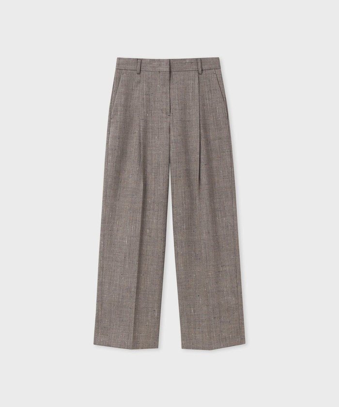 【ポール スミス/Paul Smith】のカラーネップ ワイドパンツ インテリア・キッズ・メンズ・レディースファッション・服の通販 founy(ファニー) https://founy.com/ ファッション Fashion レディースファッション Fashion for Women パンツ Pants & Trousers おすすめ Recommended / Our Picks イタリア Italy エレガント 上品 Elegant カットソー Cut and Sewn Top ジャケット Jacket, Outerwear ストレート Straight, Straight Cut セットアップ Set-Up, Coordinated Outfit ドレープ Drape, Draping Fabric ネップ Nepp, Slub Yarn ベーシック Basic, Essential リラックス Relax, Relaxed Fit ワイド Wide, Wide Fit 夏 Summer S/S・春夏 SS, Spring/Summer, Warm Season A/W・秋冬 Autumn/Winter |ID: prp329100004857365 ipo3291000000035849466