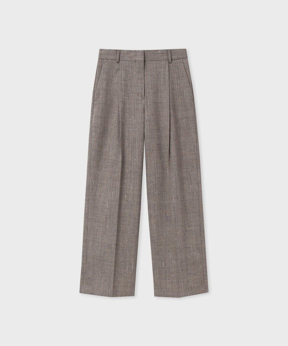 【ポール スミス/Paul Smith】のカラーネップ ワイドパンツ インテリア・キッズ・メンズ・レディースファッション・服の通販 founy(ファニー) 　ファッション　Fashion　レディースファッション　Fashion for Women　パンツ　Pants & Trousers　おすすめ　Recommended / Our Picks　イタリア　Italy　エレガント 上品　Elegant　カットソー　Cut and Sewn Top　ジャケット　Jacket, Outerwear　ストレート　Straight, Straight Cut　セットアップ　Set-Up, Coordinated Outfit　ドレープ　Drape, Draping Fabric　ネップ　Nepp, Slub Yarn　ベーシック　Basic, Essential　リラックス　Relax, Relaxed Fit　ワイド　Wide, Wide Fit　夏　Summer　S/S・春夏　SS, Spring/Summer, Warm Season　A/W・秋冬　Autumn/Winter　ベージュ|ID: prp329100004857365 ipo3291000000035849471