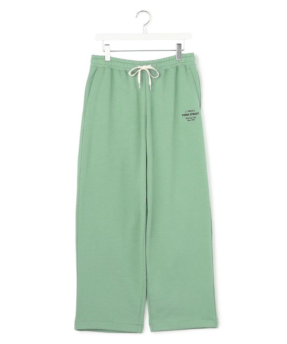 【ジェイプレスヨークストリート/J.PRESS YORK STREET】の【UNISEX】裏毛スウェット パンツ インテリア・キッズ・メンズ・レディースファッション・服の通販 founy(ファニー) 　ファッション　Fashion　レディースファッション　Fashion for Women　パンツ　Pants & Trousers　ユニセックス　Unisex, Genderless　おすすめ　Recommended / Our Picks　カーディガン　Cardigan, Knitwear　シンプル　Simple, Minimal　スウェット / スエット　Sweatshirt, Sweatwear　リラックス　Relax, Relaxed Fit　ワイド　Wide, Wide Fit　夏　Summer　春　Spring　S/S・春夏　SS, Spring/Summer, Warm Season　ライトグリーン系|ID: prp329100004857377 ipo3291000000035849735