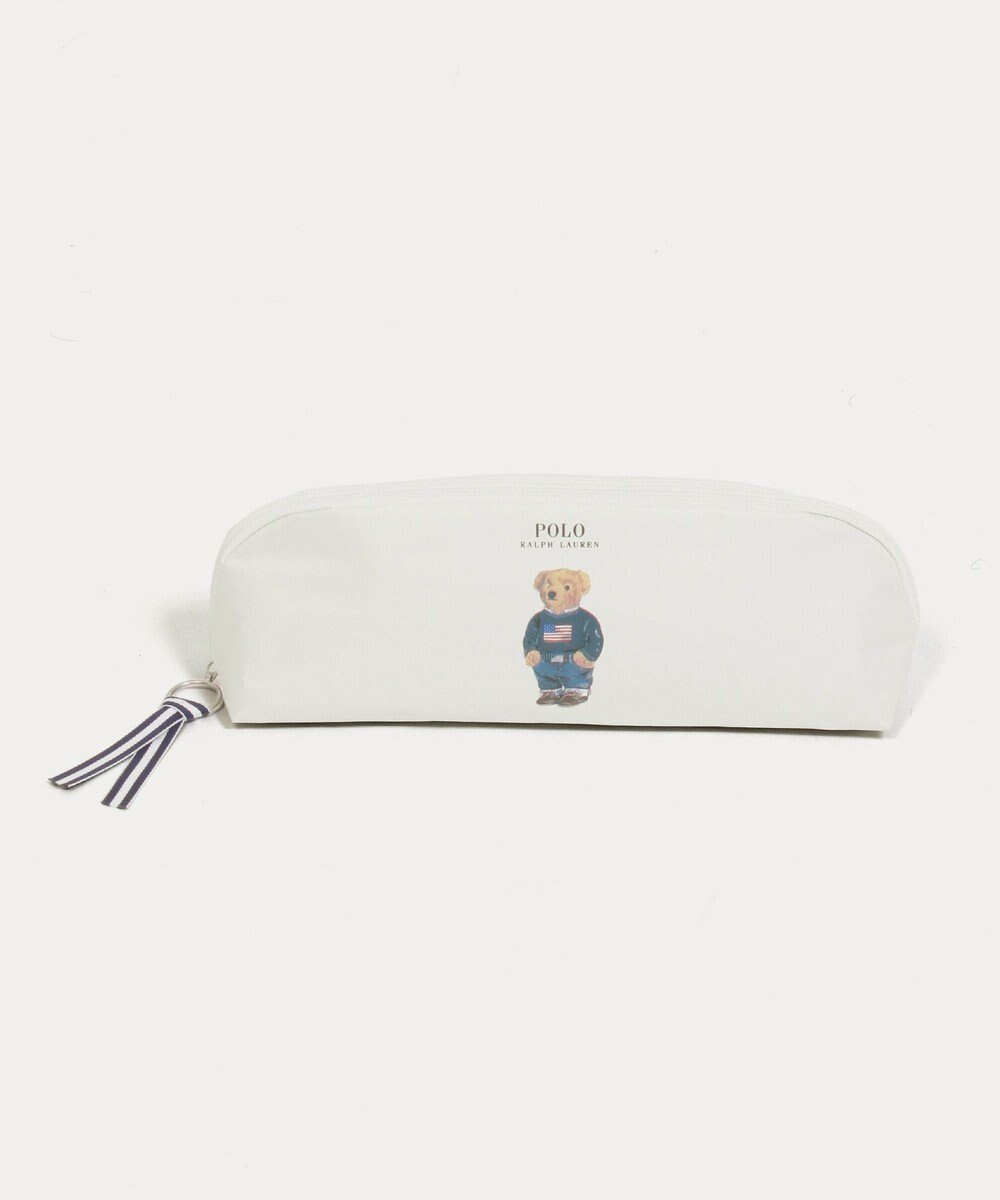 【ムーンバット/MOONBAT】の【WEB限定/遮光率100%/遮熱/UV】POLO RALPH LAUREN(ポロ ラルフローレン)晴雨兼用日傘 ワンポイント ポロベア 折りたたみ傘 ポーチタイプ インテリア・キッズ・メンズ・レディースファッション・服の通販 founy(ファニー) 　ファッション　Fashion　レディースファッション　Fashion for Women　レイングッズ・傘・晴雨兼用傘　Umbrellas & Rain Gear　ポーチ&ミニバッグ　Pouches & Mini Bags　アイビー　Ivy Pattern　傘　Umbrella, Parasol　シルバー　Silver, Metallic Silver　スタイリッシュ　Stylish, Fashionable　トリミング　Trimming, Decorative Edge　ニューヨーク　New York, NYC Style　ボーダー　Border, Stripe　ポーチ　Pouch, Small Case　日傘　Parasol, UV Umbrella　ワンポイント　One Point, Statement Accent　オフホワイト|ID: prp329100004857442 ipo3291000000035850743