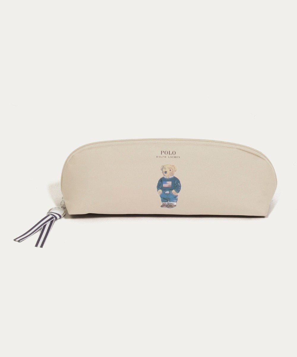 【ムーンバット/MOONBAT】の【WEB限定/遮光率100%/遮熱/UV】POLO RALPH LAUREN(ポロ ラルフローレン)晴雨兼用日傘 ワンポイント ポロベア 折りたたみ傘 ポーチタイプ インテリア・キッズ・メンズ・レディースファッション・服の通販 founy(ファニー) 　ファッション　Fashion　レディースファッション　Fashion for Women　レイングッズ・傘・晴雨兼用傘　Umbrellas & Rain Gear　ポーチ&ミニバッグ　Pouches & Mini Bags　アイビー　Ivy Pattern　傘　Umbrella, Parasol　シルバー　Silver, Metallic Silver　スタイリッシュ　Stylish, Fashionable　トリミング　Trimming, Decorative Edge　ニューヨーク　New York, NYC Style　ボーダー　Border, Stripe　ポーチ　Pouch, Small Case　日傘　Parasol, UV Umbrella　ワンポイント　One Point, Statement Accent　ベージュ|ID: prp329100004857442 ipo3291000000035850746