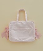 【メゾンドフルール/Maison de FLEUR】のサテンキャリーオンバッグ Pink|ID: prp329100004857534 ipo3291000000035857789