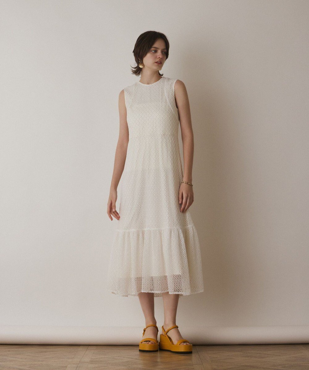 【グレース コンチネンタル/GRACE CONTINENTAL】のメッシュロングワンピース 人気、トレンドファッション・服の通販 founy(ファニー) ファッション Fashion レディースファッション Fashion for Women ワンピース Dresses ギャザー Gathered, Ruffled シンプル Simple, Minimal トレンド Trend, Trending Now ノースリーブ Sleeveless, No-Sleeve メッシュ Mesh, Net Fabric レース Lace, Lace Fabric 夏 Summer 春 Spring S/S・春夏 SS, Spring/Summer, Warm Season other-1|ID: prp329100004857537 ipo3291000000035867462