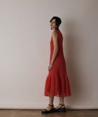 【グレース コンチネンタル/GRACE CONTINENTAL】のメッシュロングワンピース 人気、トレンドファッション・服の通販 founy(ファニー) ファッション Fashion レディースファッション Fashion for Women ワンピース Dresses ギャザー Gathered, Ruffled シンプル Simple, Minimal トレンド Trend, Trending Now ノースリーブ Sleeveless, No-Sleeve メッシュ Mesh, Net Fabric レース Lace, Lace Fabric 夏 Summer 春 Spring S/S・春夏 SS, Spring/Summer, Warm Season thumbnail レッド|ID: prp329100004857537 ipo3291000000035867467