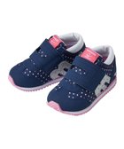 【ミキハウスホットビスケッツ/MIKI HOUSE HOT BISCUITS / KIDS】の【WEB限定】【13-15.5cm】ミズノコラボ セカンドベビーシューズ【WebLimited】 人気、トレンドファッション・服の通販 founy(ファニー) ファッション Fashion キッズファッション Fashion for Kids インソール Shoe Insole シューズ Shoes, Footwear スニーカー Sneakers, Trainers 人気 Popular, Best Seller バランス Balance, Style Balance プリント Print, Printed Pattern メッシュ Mesh, Net Fabric おすすめ Recommended / Our Picks thumbnail 紺×ピンク|ID: prp329100004857556 ipo3291000000035867831