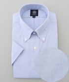 【ジェイ プレス/J.PRESS / MEN】の【PREMIUM PLEATS / 形態安定】ピンオックス 半袖シャツ / B.D. ダルブルー系|ID: prp329100004857564 ipo3291000000035867921