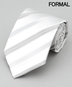 【五大陸/gotairiku / MEN】の【WEAR BLACK】フォーマル用_ストライプ ネクタイ 人気、トレンドファッション・服の通販 founy(ファニー) ファッション Fashion メンズファッション Fashion for Men シルバー Silver, Metallic Silver ストライプ Stripe, Striped Pattern スーツ Suit, Formalwear フォーマル Formal, Dressy |ID:prp329100004857565