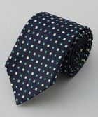 【五大陸/gotairiku / MEN】のGOTAIRIKU別注【日本製】シルク ネクタイ_小紋柄 ネイビー系8|ID: prp329100004857571 ipo3291000000035868053