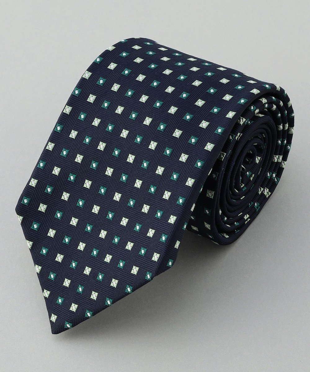 【五大陸/gotairiku / MEN】のGOTAIRIKU別注【日本製】シルク ネクタイ_小紋柄 インテリア・キッズ・メンズ・レディースファッション・服の通販 founy(ファニー) 　ファッション　Fashion　メンズファッション　Fashion for Men　春　Spring　コレクション　Collection, Seasonal Line　シルク　Silk, 100% Silk　スーツ　Suit, Formalwear　別注　Limited Edition, Custom Order　S/S・春夏　SS, Spring/Summer, Warm Season　日本製　Made In Japan　夏　Summer　2026年　2026　ネイビー系8|ID: prp329100004857571 ipo3291000000035868053