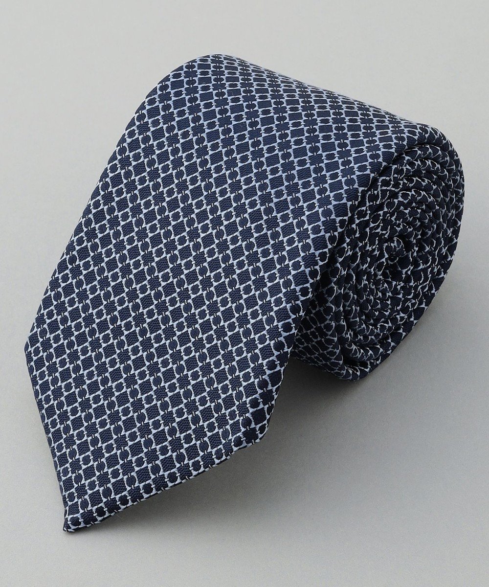 【五大陸/gotairiku / MEN】のGOTAIRIKU別注【日本製】シルク ネクタイ_小紋柄 インテリア・キッズ・メンズ・レディースファッション・服の通販 founy(ファニー) 　ファッション　Fashion　メンズファッション　Fashion for Men　春　Spring　コレクション　Collection, Seasonal Line　シルク　Silk, 100% Silk　スーツ　Suit, Formalwear　別注　Limited Edition, Custom Order　S/S・春夏　SS, Spring/Summer, Warm Season　日本製　Made In Japan　夏　Summer　2026年　2026　ネイビー系8|ID: prp329100004857572 ipo3291000000035868062