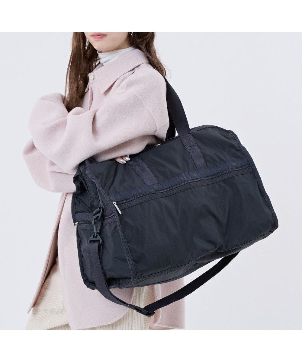 【レスポートサック/LeSportsac】のDELUXE LG WEEKENDER/ディープシーブルー インテリア・キッズ・メンズ・レディースファッション・服の通販 founy(ファニー) 　ファッション　Fashion　レディースファッション　Fashion for Women　アウトドア　Outdoor Clothing　軽量　Lightweight, Ultra Light　シンプル　Simple, Minimal　スポーツ　Sports, Activewear　トラベル　Travel, Travel Gear　人気　Popular, Best Seller　プリント　Print, Printed Pattern　ボストンバッグ　Boston Bag, Retro Bag　ポケット　Pocket, Pocket Detail　無地　Plain, Solid Color　おすすめ　Recommended / Our Picks　旅行　Travel　ビジネス 仕事 通勤　Business / Work / Commuting　ディープシーブルー|ID: prp329100004857580 ipo3291000000035868228