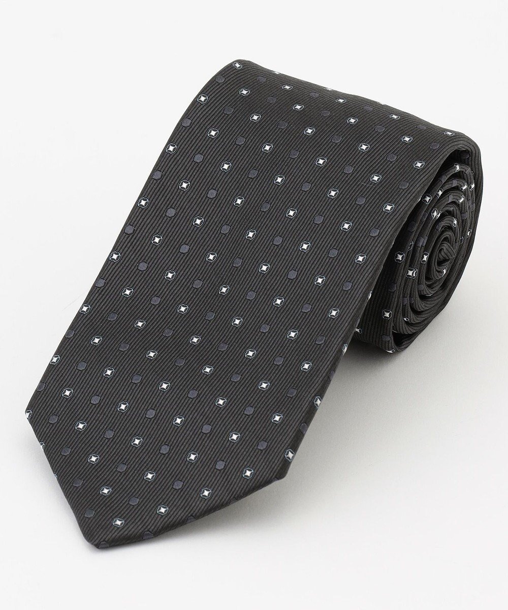 【ジョゼフ オム/JOSEPH HOMME / MEN】の【日本製】ドットコンビジャガード ネクタイ インテリア・キッズ・メンズ・レディースファッション・服の通販 founy(ファニー) ファッション Fashion メンズファッション Fashion for Men シルク Silk, 100% Silk スーツ Suit, Formalwear ドット Polka Dot, Dot Pattern エレガント 上品 Elegant 日本製 Made In Japan グレー系7|ID: prp329100004857590 ipo3291000000035868442