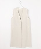 【自由区/JIYU-KU】の【セットアップ対応・UVカット・接触冷感・洗える】ライトストレッチ ジレ ベージュ|ID: prp329100004857603 ipo3291000000035868750