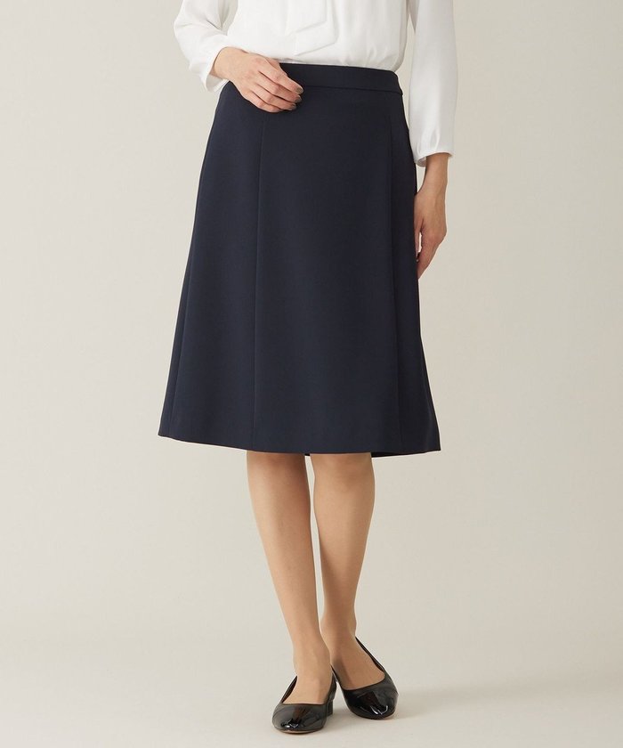 【ジェイ プレス/J.PRESS】の【WEB限定カラーあり・洗える】セラテリーダブルクロス フレアー スカート インテリア・キッズ・メンズ・レディースファッション・服の通販 founy(ファニー) https://founy.com/ ファッション Fashion レディースファッション Fashion for Women スカート Skirts 洗える Machine Washable シンプル Simple, Minimal ジャケット Jacket, Outerwear ストレッチ Stretch, Stretchy Fabric セットアップ Set-Up, Coordinated Outfit 定番 Standard, Basic Item フレアースカート Flared Skirt, A-Line Skirt A/W・秋冬 Autumn/Winter エレガント 上品 Elegant |ID: prp329100004857612 ipo3291000000035868940