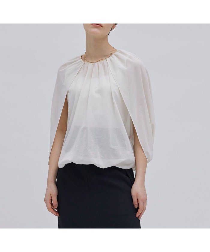 【ベイジ,/BEIGE,】の【洗える】BAC / バルーンシルエットブラウス インテリア・キッズ・メンズ・レディースファッション・服の通販 founy(ファニー) https://founy.com/ ファッション Fashion レディースファッション Fashion for Women トップス・カットソー Cut & Sew Tops シャツ・ブラウス・オフィスカジュアル Elegant Blouses & Button-Ups ギャザー Gathered, Ruffled シアー Sheer, See-Through バルーン Balloon, Balloon Silhouette フォルム Silhouette, Form ワイド Wide, Wide Fit エレガント 上品 Elegant 人気 Popular, Best Seller ビジネス 仕事 通勤 Business / Work / Commuting 夏 Summer 春 Spring S/S・春夏 SS, Spring/Summer, Warm Season 洗える Machine Washable |ID: prp329100004857619 ipo3291000000035869017