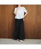 【ハッシュニュアンス/#Newans】の【洗濯機可能/ストレッチ】ベリーワイドパンツ ブラック|ID: prp329100004857630 ipo3291000000035869380