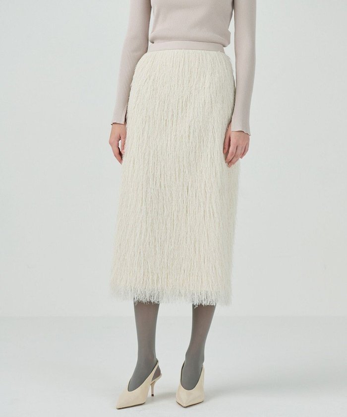 【グレース コンチネンタル/GRACE CONTINENTAL】のフリンジタイトスカート インテリア・キッズ・メンズ・レディースファッション・服の通販 founy(ファニー) https://founy.com/ ファッション Fashion レディースファッション Fashion for Women スカート Skirts おすすめ Recommended / Our Picks シンプル Simple, Minimal タイトスカート Pencil Skirt, Tight Skirt フリンジ Fringe, Tassel リュクス Luxury, Elegant, High-End, Chic エレガント 上品 Elegant 夏 Summer 年末 Year-end S/S・春夏 SS, Spring/Summer, Warm Season A/W・秋冬 Autumn/Winter |ID: prp329100004857643 ipo3291000000035869719