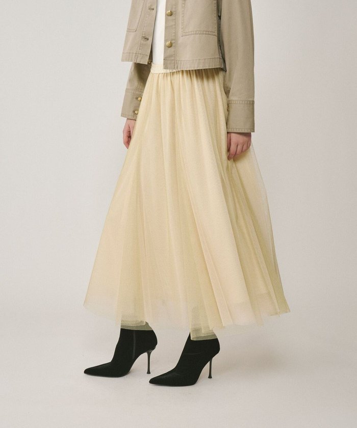 【グレース コンチネンタル/GRACE CONTINENTAL】のラメチュールスカート インテリア・キッズ・メンズ・レディースファッション・服の通販 founy(ファニー) https://founy.com/ ファッション Fashion レディースファッション Fashion for Women スカート Skirts シアー Sheer, See-Through シルバー Silver, Metallic Silver チュール Tulip, Tulip Motif メタリック Metallic, Shiny Finish リラックス Relax, Relaxed Fit 夏 Summer 春 Spring S/S・春夏 SS, Spring/Summer, Warm Season |ID: prp329100004857647 ipo3291000000035869837