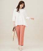 【エニィ スィス/any SiS】の【撥水・接触冷感・UVカット】コンフォートイージー テーパードパンツ オレンジ|ID: prp329100004857678 ipo3291000000035870810