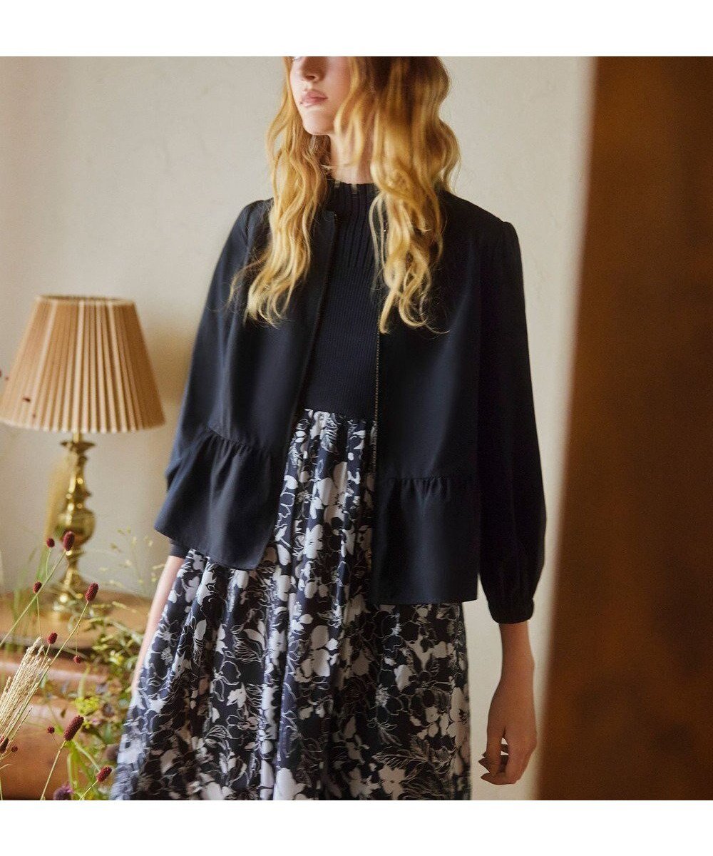 【トッカ/TOCCA】の【消臭】TARP ジャケット インテリア・キッズ・メンズ・レディースファッション・服の通販 founy(ファニー) 　ファッション　Fashion　レディースファッション　Fashion for Women　アウター　Coat / Outerwear Collection　レディースジャケット・軽アウター　Jackets　カットソー　Cut and Sewn Top　ジャケット　Jacket, Outerwear　ドレス　Dress, One-Piece　ペプラム　Peplum, Flared Hem　ネイビー系|ID: prp329100004857693 ipo3291000000035871244