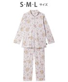 【ワコール/WACOAL】のパジャマ 長袖 長ズボン 綿100%(本体) スムース素材 ミントン レディース NDX561 /ワコール ホワイト|ID: prp329100004857706 ipo3291000000035871571