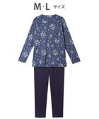 【ワコール/WACOAL】のパジャマ 長袖 長ズボン 綿100%(本体) スムース素材 ミントン レディース NDX562 /ワコール コン|ID: prp329100004857708 ipo3291000000035871593