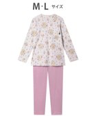 【ワコール/WACOAL】のパジャマ 長袖 長ズボン 綿100%(本体) スムース素材 ミントン レディース NDX562 /ワコール ホワイト|ID: prp329100004857708 ipo3291000000035871595