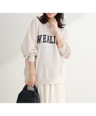 【グリーンパークス/Green Parks】の刺しゅうロゴ裏毛プルオーバー Off White|ID: prp329100004857715 ipo3291000000035871685