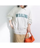 【グリーンパークス/Green Parks】の刺しゅうロゴ裏毛プルオーバー Oatmeal|ID: prp329100004857715 ipo3291000000035871687