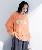 【グリーンパークス/Green Parks】の刺しゅうロゴ裏毛プルオーバー Orange|ID: prp329100004857715 ipo3291000000035871691